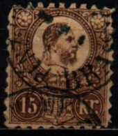 HONGRIE 1871 O GRAVE' - Used Stamps