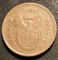 AFRIQUE DU SUD - 5 CENTS 2001 - Tsonga - AFRIKA-DZONGA - KM 223 - ( South Africa ) - Südafrika