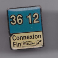 Pin's  36 12 Connexion Fin France Télécom Réf 2687 - Telecom Francesi