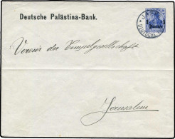 Deutsche Auslandspost Türkei, 1912, PU 1 B1-01, Brief - Maroc (bureaux)