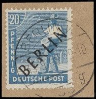 Berlin, 1948, 8 AF IV, Briefstück - Other & Unclassified