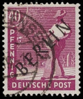 Berlin, 1948, 12 AF IV, Gestempelt - Sonstige & Ohne Zuordnung