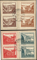 SBZ - Thüringen, 1946, 112-15S (2), Briefstück - Autres & Non Classés