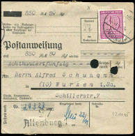 SBZ - Westsachsen, 1945, 136Xb (3), Brief - Other & Unclassified