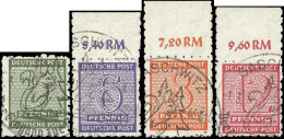 SBZ - Westsachsen, 1945, 116-19 EX, Gestempelt - Sonstige & Ohne Zuordnung