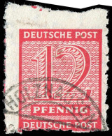 SBZ - Westsachsen, 1945, 119 FY, Gestempelt - Otros & Sin Clasificación