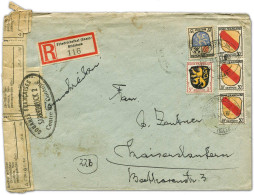 Saar, 1947, FZ 2,7,10(3), Brief - Altri & Non Classificati