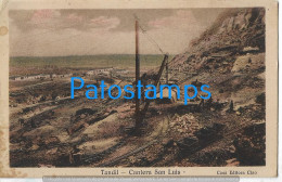 228346 ARGENTINA BUENOS AIRES TANDIL CANTERA SAN LUIS & RAILROAD SPOTTED POSTAL POSTCARD - Argentinien