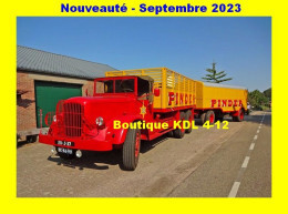 AL UT 024 - Mack NR 14 - Cirque Pinder Transport Chapiteau Et Remorque Couchettes - HALDERBERGE - Pays-Bas - Trucks, Vans &  Lorries