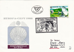 AUSTRIA POSTAL HISTORY / ASTRONOMY, 13.05.1988 - FDC