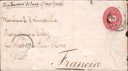 MEXIQUE ENTIER LETTRE POUR LA FRANCE 1941 - Messico