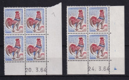 D 790 / LOT  N° 1331 COQ DE DECARIS 8EME TIRAGE COIN DATE DU 20/24/03/64 NEUF** - Sammlungen