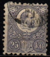 HONGRIE 1871 O GRAVE' - Used Stamps