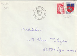 CAD  / N° 1972 + 1510  49 - FENEU - MAINE - ET - LOIRE - Manual Postmarks