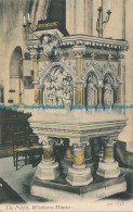 R014743 The Pulpit. Wimborne Minster. Welch. No 1745 - Mondo