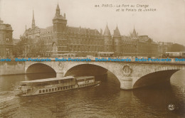 R014760 Paris. Le Pont Au Change Et Le Palais De Justice. No 84. B. Hopkins - Mondo