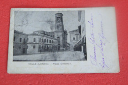 Pavia Valle Lomellina Piazza Umberto I 1904 Ed. Cortellazzi - Pavia