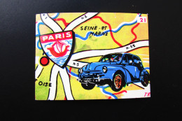Chromo/Image "Biscottes PRIOR" - Série "CARTE De FRANCE : Grand Rallye Des BIscottes" - Albums & Katalogus