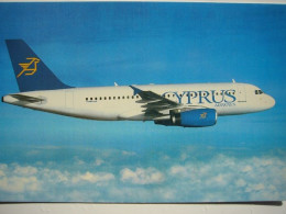 Avion / Airplane / CYPRUS AIRWAYS / Airbus A319 / Airline Issue - 1946-....: Era Moderna