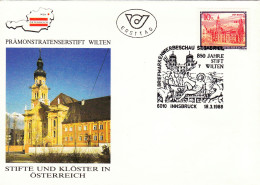 AUSTRIA POSTAL HISTORY / ST. GABRIEL, 18.03.1988 - FDC