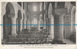 R015745 Tower Of London. St. Johns Chapel In The White Tower. Gale And Polden. N - Autres & Non Classés