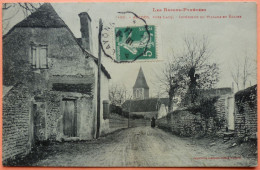 CARTE ABIDOS Près Lacq - 64 - INTERIEUR DU VILLAGE ET EGLISE - 2 SCANS -20 - Autres & Non Classés