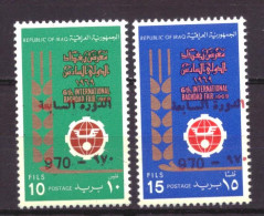 Irak / Iraq 633 & 634 MNH ** Baghdad Fair(1970) - Irak