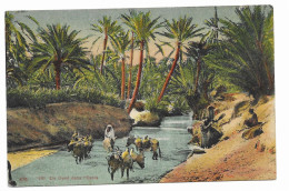 CPA - Un Oued Dans L'Oasis - Edit. CAP - N° 1261 - Ecrite En 1937 - - Escenas & Tipos