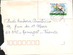 BRESIL  SEUL SUR LETTRE POUR LA FRANCE 1994 - Briefe U. Dokumente