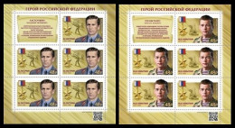 Russia 2024  3235-36 Heroes Of The Russian Federation V. Lastochkin, M. Nemytkin. Klb - Neufs