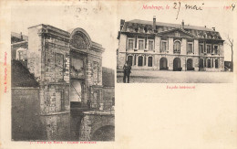 Maubeuge * Cpa 2 Vues * La Porte De Mons * Façade Extérieure Et Intérieure * 1904 - Maubeuge