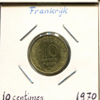 10 CENTIMES 1970 FRANKREICH FRANCE Französisch Münze #AM124.D.A - 10 Centimes