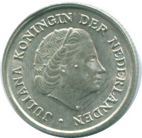 1/10 GULDEN 1970 NETHERLANDS ANTILLES SILVER Colonial Coin #NL13047.3.U.A - Niederländische Antillen