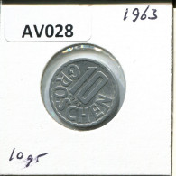 10 GROSCHEN 1962 ÖSTERREICH AUSTRIA Münze #AV028.D.A - Autriche