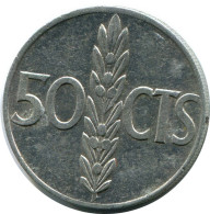 50 CENTIMOS 1966 ESPAÑA Moneda SPAIN #AR162.E.A - 50 Centesimi