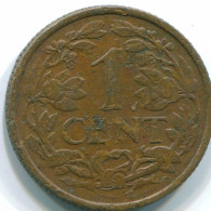 1 CENT 1968 NIEDERLÄNDISCHE ANTILLEN Bronze Fish Koloniale Münze #S10816.D.A - Niederländische Antillen