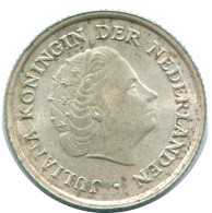 1/10 GULDEN 1962 ANTILLAS NEERLANDESAS PLATA Colonial Moneda #NL12387.3.E.A - Antilles Néerlandaises