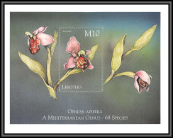 81000 Lesotho Mi BF N°147 Ophrys Apifera Abeille Orchidées Orchids TB Neuf ** MNH Fleur Flowers Flower Fleurs 1990 - Orchids