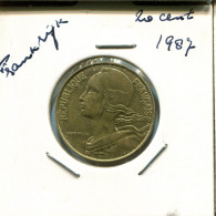 20 CENTIMES 1987 FRANKREICH FRANCE Französisch Münze #AN902.D.A - 20 Centimes