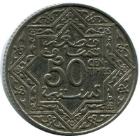 50 CENTIMES ND 1921 MOROCCO Yusuf Coin #AH777.U.A - Maroc