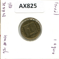 1 AGORA 1988 ISRAEL Münze #AX825.D.A - Israele