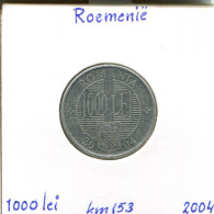 1000 LEI 2004 ROUMANIE ROMANIA Pièce #AP701.2.F.A - Roumanie