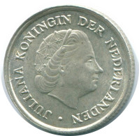 1/10 GULDEN 1970 NIEDERLÄNDISCHE ANTILLEN SILBER Koloniale Münze #NL12950.3.D.A - Antillas Neerlandesas