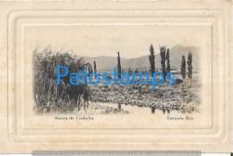 228369 ARGENTINA CORDOBA COSQUIN RIO VISTA PARCIAL SPOTTED POSTAL POSTCARD - Argentine