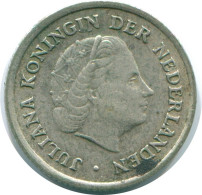 1/10 GULDEN 1970 NETHERLANDS ANTILLES SILVER Colonial Coin #NL13076.3.U.A - Netherlands Antilles