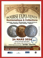 Saint-Cyr-sur-Loire (37) Bourse Expo-Vente 24 Mars 2024 - 2scans - Publicités