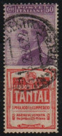 REGNO D'ITALIA  - 1924/25 - PUBBLICITARI Catalogo  N. 18  ANNULLATO. Certificato Di Garanzia Del Negoziante. - Pubblicitari