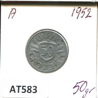 50 GROSCHEN 1952 ÖSTERREICH AUSTRIA Münze #AT583.D.A - Oostenrijk