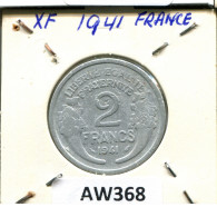 2 FRANCS 1941 FRANCE Pièce #AW368.F.A - 2 Francs