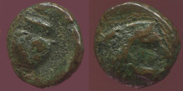 AMPHORA Ancient Authentic Original GREEK Coin 0.9g/9mm #ANT1520.9.U.A - Griegas